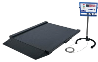ONE SIDE RAMP PLATFORM SCALE WITH POLE